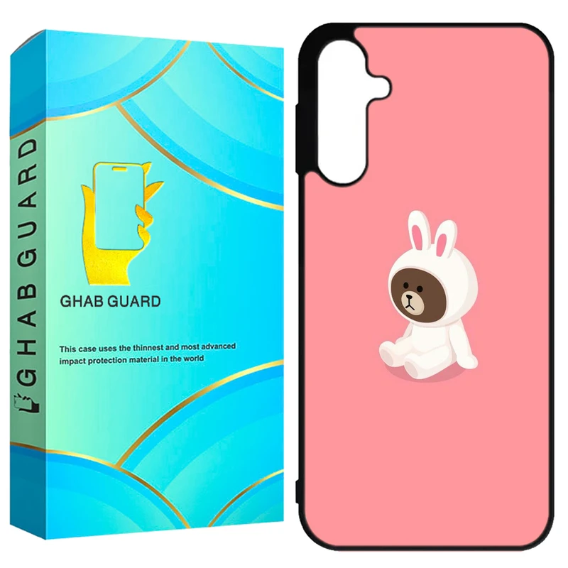 کاور قاب گارد طرح خرسی مدل GCHPA55 مناسب برای گوشی موبایل سامسونگ Galaxy A55 5G