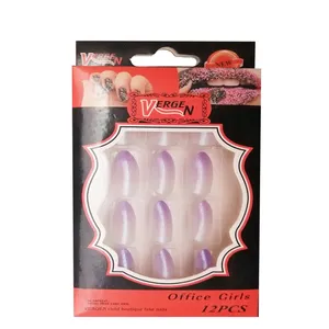 ناخن مصنوعی ورژن کد H606 بسته 12 عددی