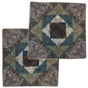 کاور کوسن ترمه مدل سنتی کد CHGH_01 بسته 2 عددی