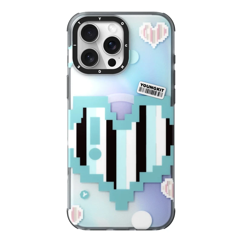 کاور یانگ کیت مدل  Pixel Heartbeat  مناسب برای گوشی موبایل اپل iphone 16promax