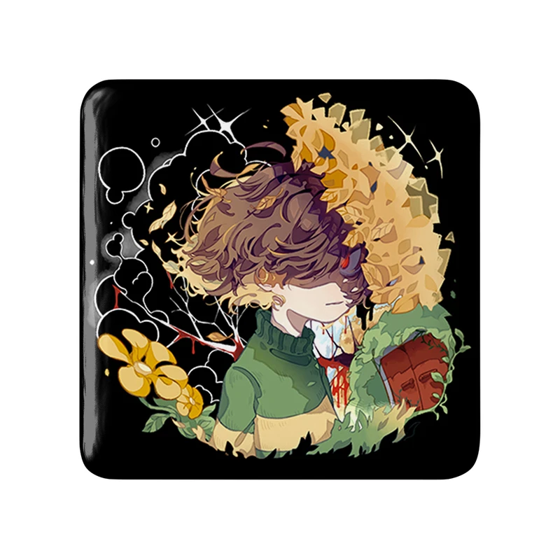 پیکسل خندالو طرح بازی آندرتیل (Undertale) مدل مربعی کد 31797