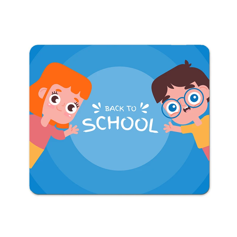 ماوس پد پاد آفرین مدل دانش آموز بازگشت به مدرسه معلم کلاس درس کد P519 سایز 19*24 سانتی متر
