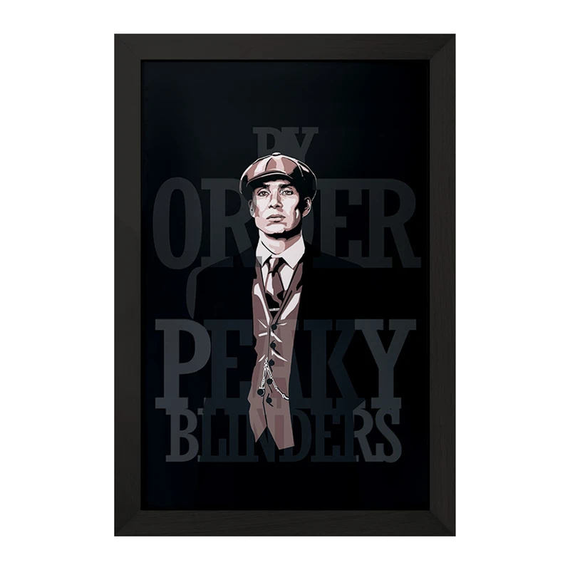 تابلو خندالو مدل پیکی بلایندرز (Peaky Blinders) کد F1620