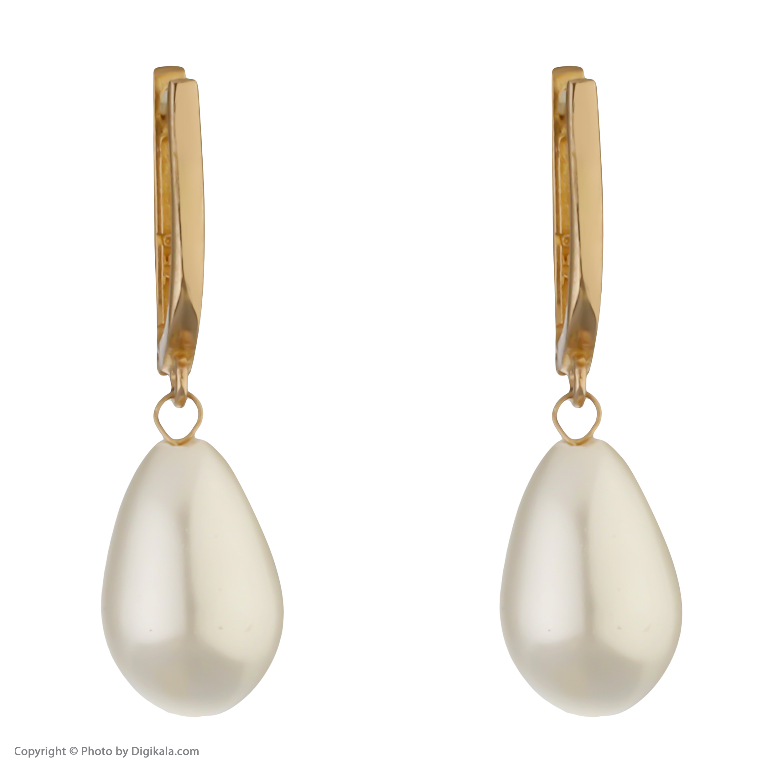 گوشواره طلا 18 عیار زنانه پرسته مدل WE623