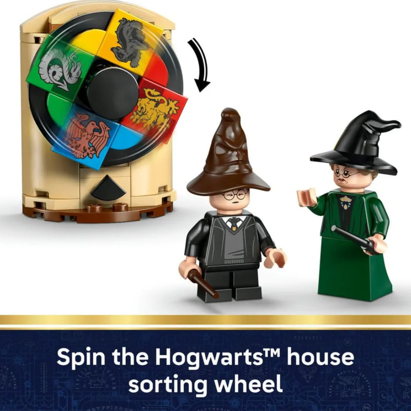 لگو ۱۲۴ تکه سری هر‌ی‌پاتر مدل Hogwarts Castle: Sorting Hat Ceremony کد 76460