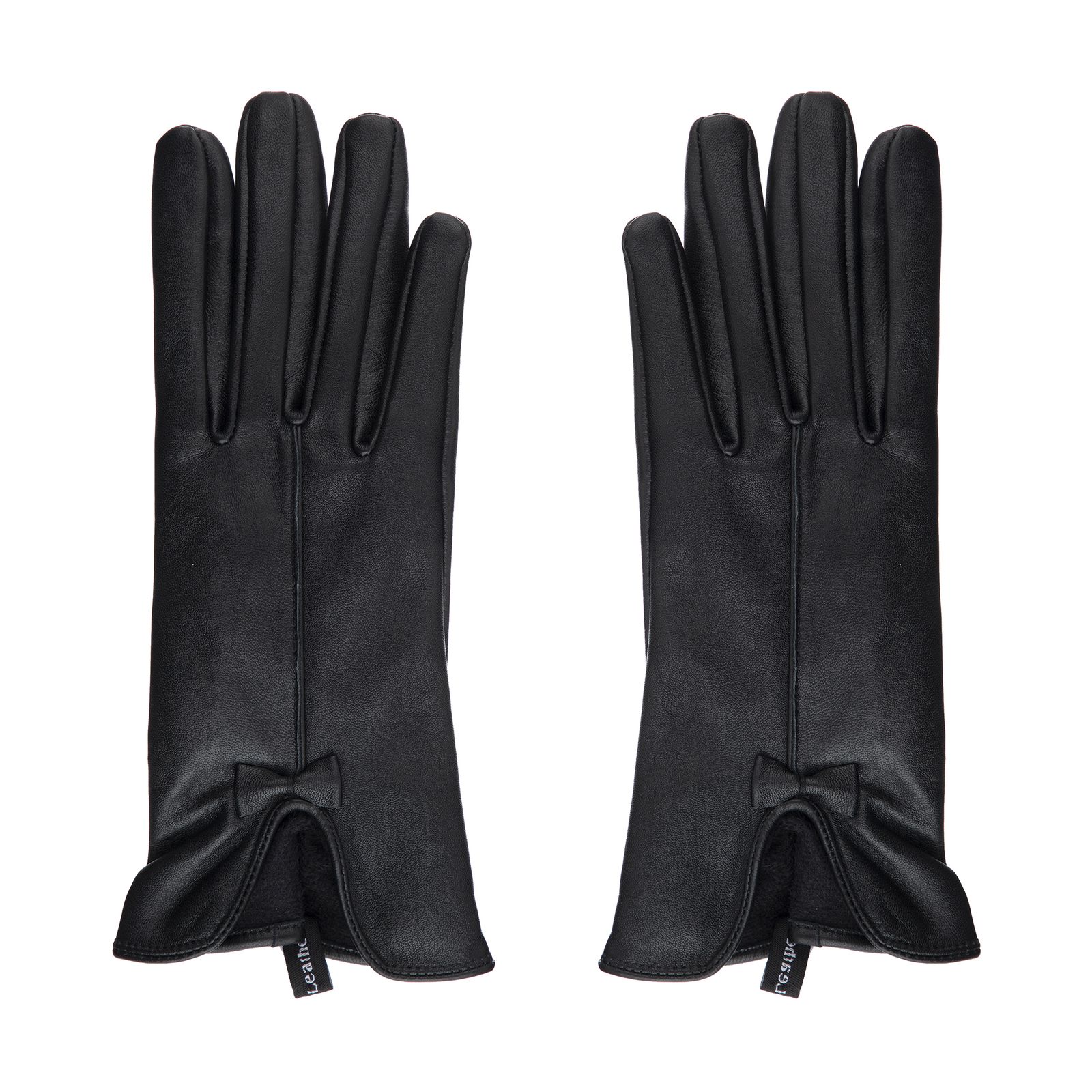 دستکش زنانه چرم مشهد مدل R0178-001 - - 1