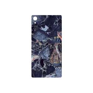 MAHOOT Broken black marble Cover Sticker for Sony Xperia Z2