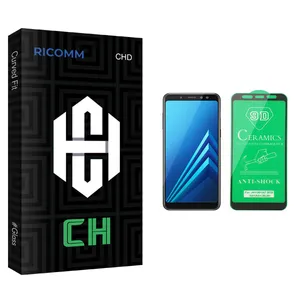 محافظ صفحه نمایش سرامیکی ریکام مدل CH glass مناسب برای گوشی موبایل سامسونگ Galaxy A8 Plus