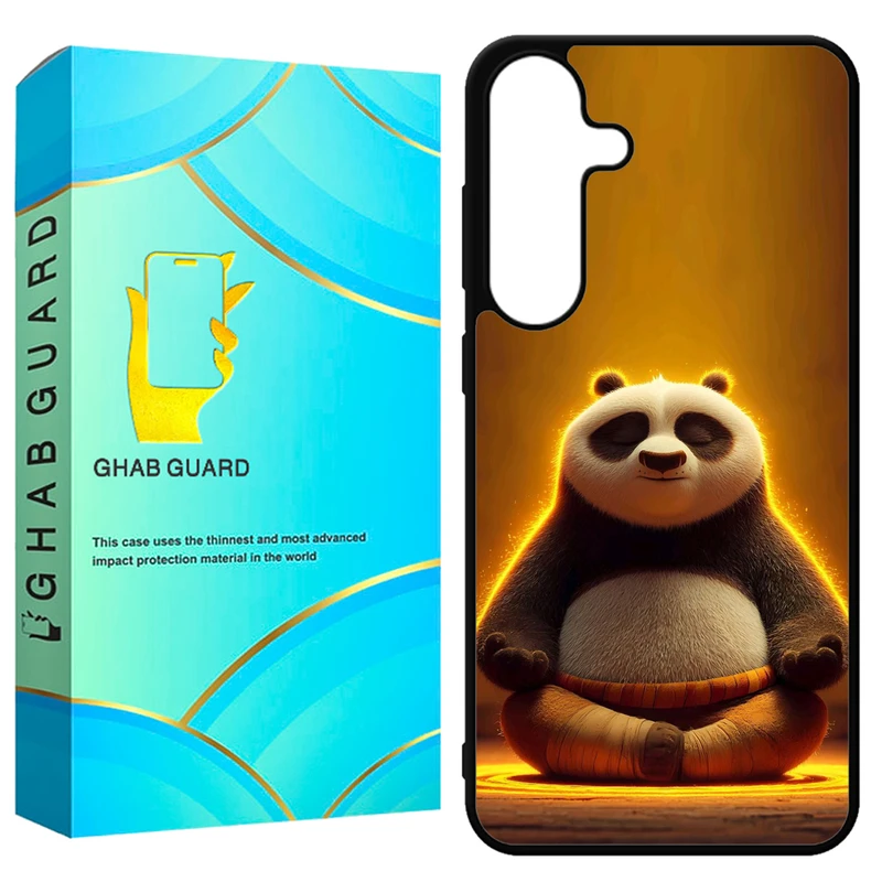 کاور قاب گارد طرح پاندا کنگفوکار مدل GCHPS24 مناسب برای گوشی موبایل سامسونگ Galaxy S24