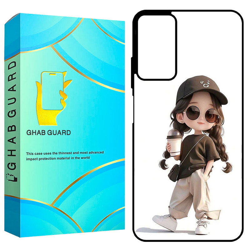 کاور قاب گارد طرح دختر مدل GCHPN11P مناسب برای گوشی موبایل شیائومی  Redmi Note 11 Pro 4G / Redmi Note 11 Pro 5G / Redmi Note 12 Pro 4G