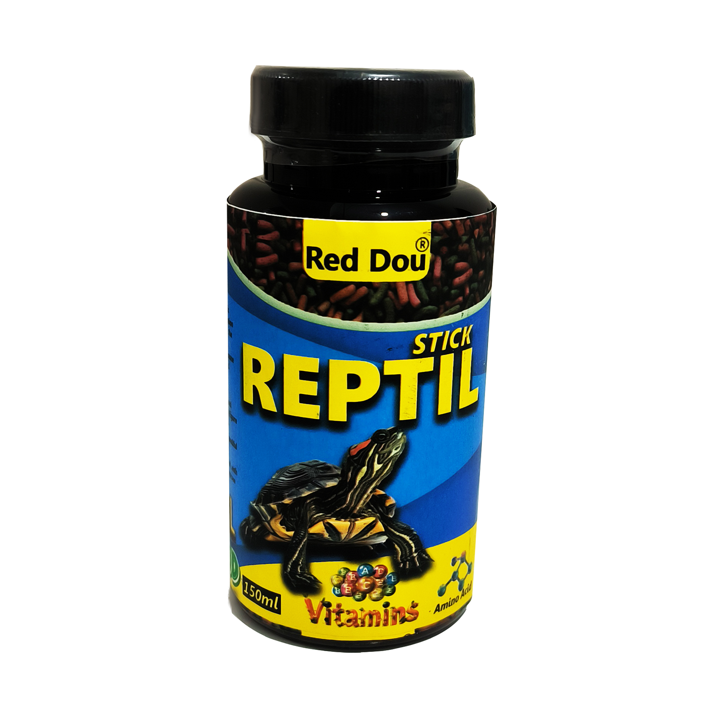 غذای لاک پشت و خزنده رد دو مدل REPTIL وزن 150 گرم