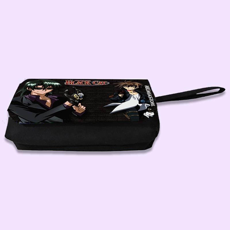 جامدادی نمااستور مدل دو زیپ طرح انیمه کد 1016