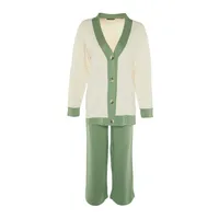 ست ژاکت و شلوار زنانه ترندیول مدل 350029848