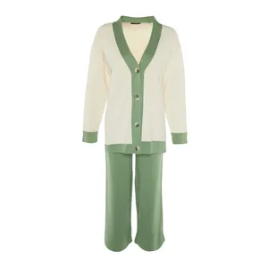 ست ژاکت و شلوار زنانه ترندیول مدل 350029848