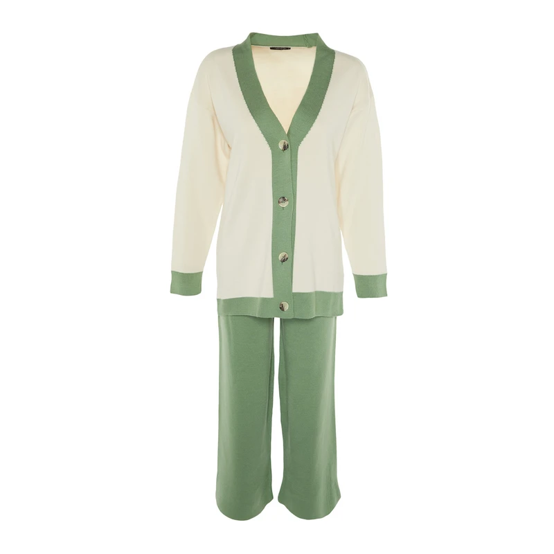 ست ژاکت و شلوار زنانه ترندیول مدل 350029848