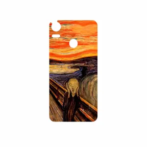 MAHOOT The Scream of Munch Cover Sticker for HTC Desire 10 Pro