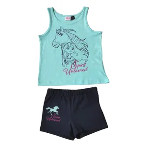 ست تاپ و شلوارک دخترانه اسپیریت مدل A0