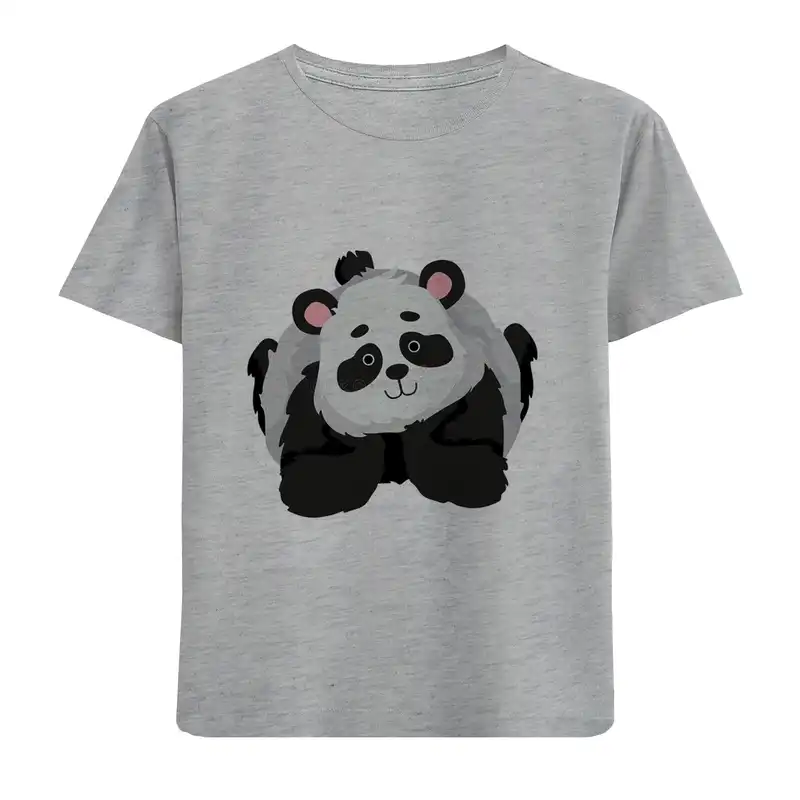 تی شرت آستین کوتاه بچگانه مدل Panda F247