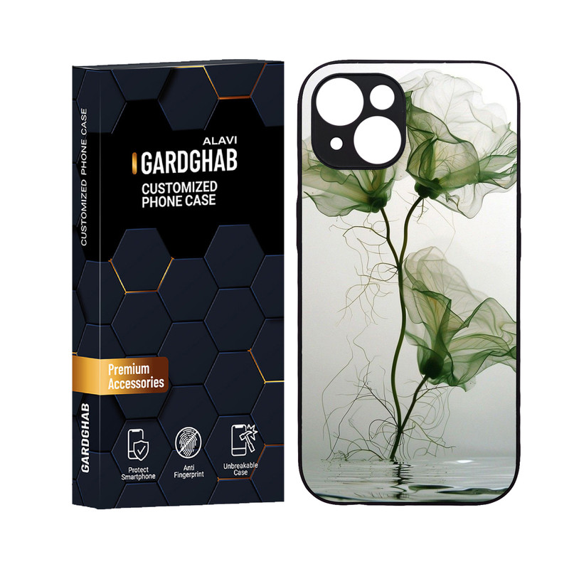 کاور گارد قاب علوی مدل دورژله ای هنری مناسب برای گوشی موبایل اپل iPhone 14