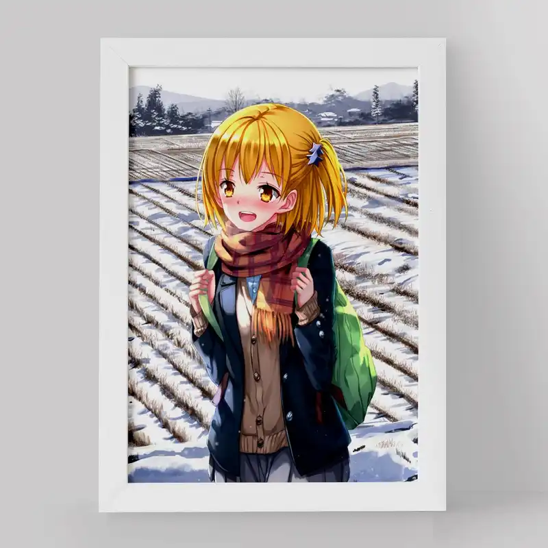 تابلو خندالو مدل هیتوکا انیمه هایکیو کد 17774