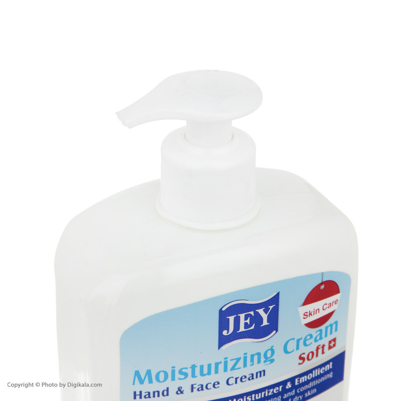 کرم نرم‌کننده و مرطوب‌کننده دست و صورت جی مدل Soft مناسب پوست‌های خشک حجم 450 میلی‌لیتر