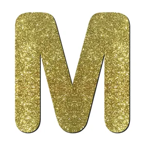 استیکر چوبی کودک مدل حروف لاتین کد MDF-T-M