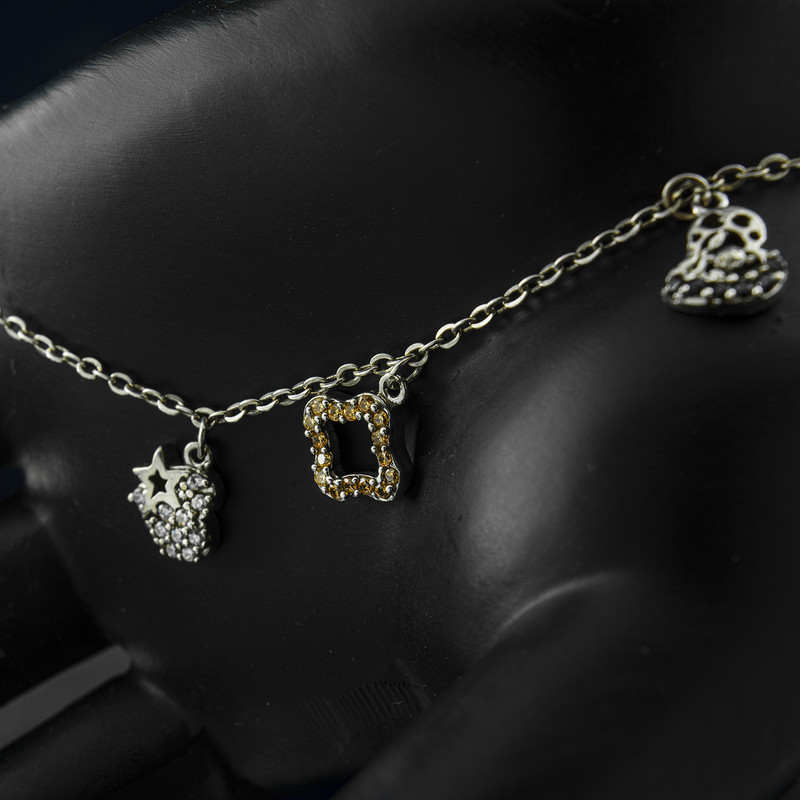 پابند نقره زنانه مدل BN1005