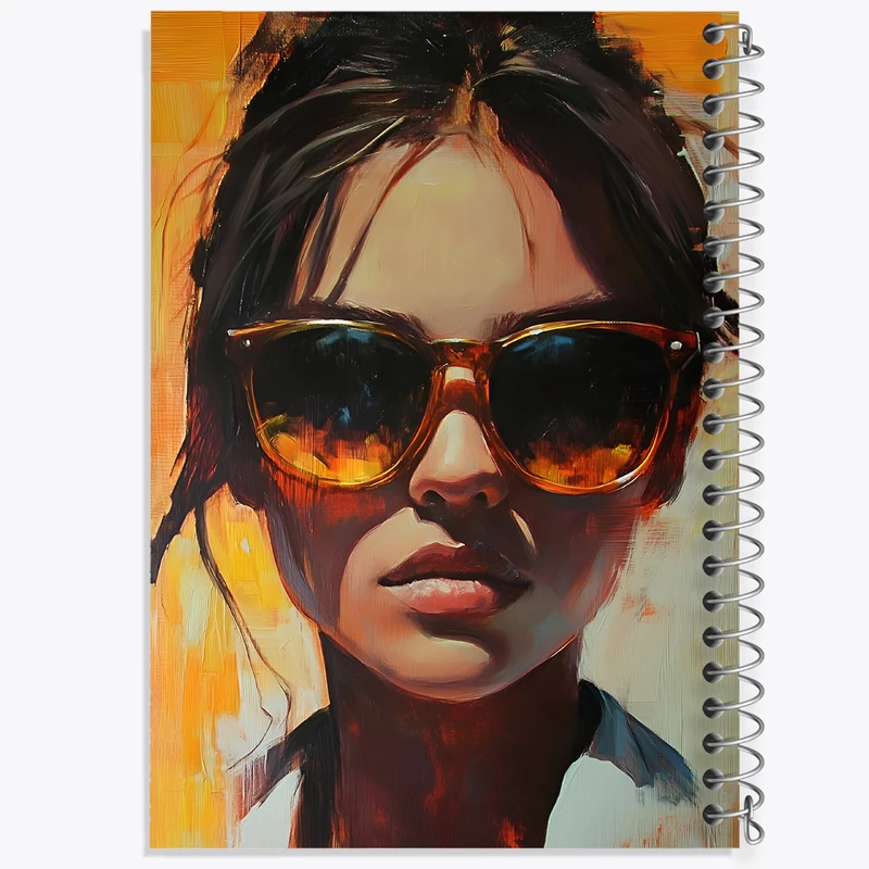 دفتر ژورنال نویسی 50 برگ خندالو مدل نقطه ای طرح دخترانه کد F6625