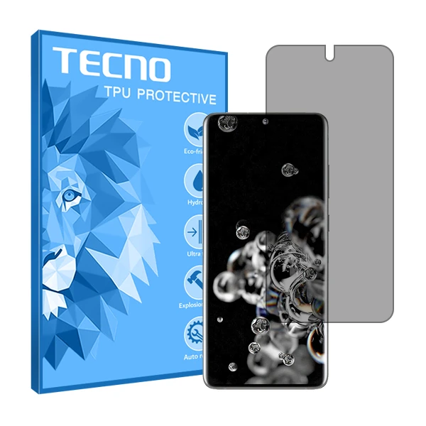 محافظ صفحه نمایش حریم شخصی تکنو مدل HyPRV مناسب برای گوشی موبایل  سامسونگ Galaxy S20 Ultra 