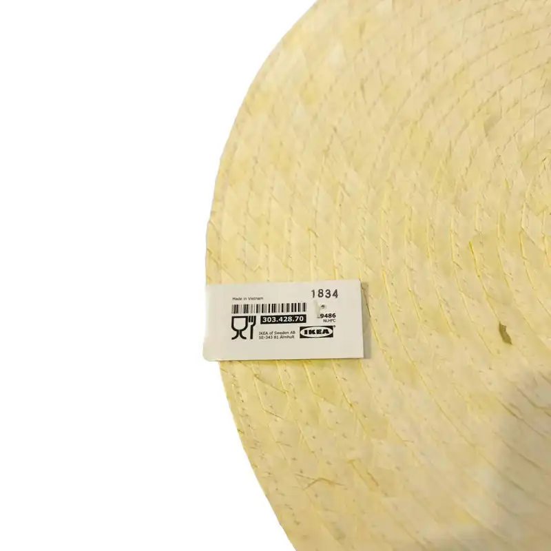 زیربشقابی ایکیا مدل PADDFISK مجموعه 6 عددی