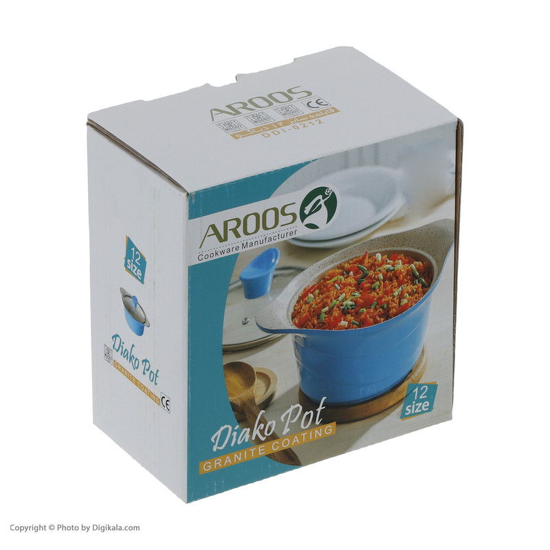 قابلمه عروس سری دیاکو مدل DDi-0212 سایز 12