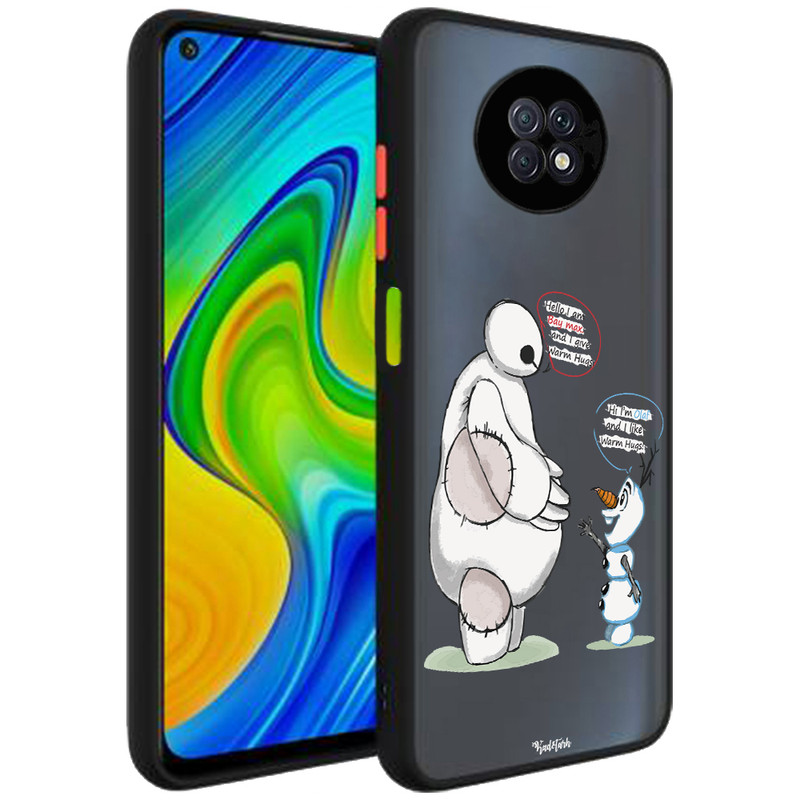 قیمت و خرید کاور طرح Olaf & Baymax مناسب برای گوشی موبایل شیائومی Redmi