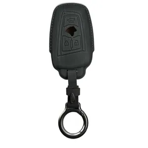 کاور ریموت و سوئیچ خودرو ام آر جی مدل 873 طرح چرم چوب مناسب برای تارا اتومات