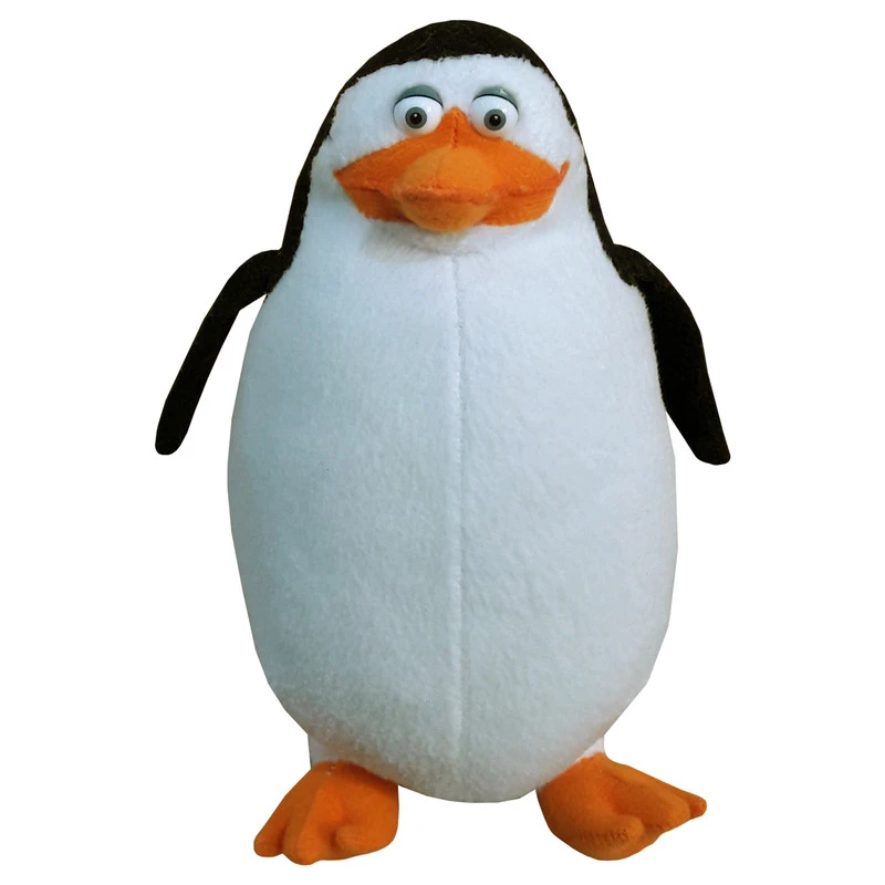 عروسک طرح پنگوئن مدل ماداگاسکار اورجينال ارتفاع 30 سانتی متر