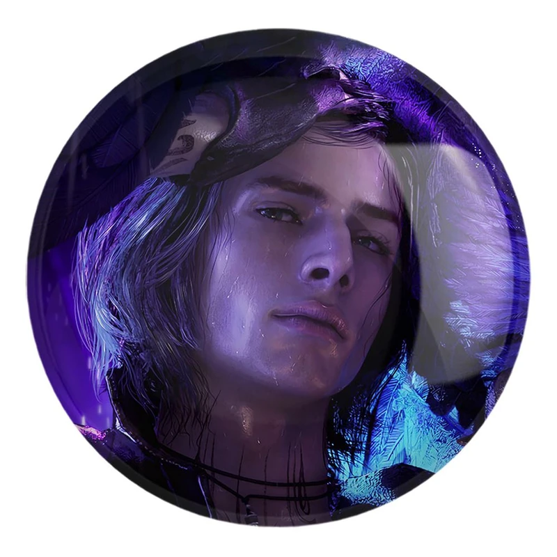 پیکسل خندالو طرح بازی دویل می کرای Devil May Cry کد 30221 مدل بزرگ