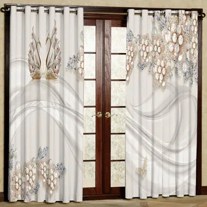 پرده مدل گل دار مخمل پانچی کد 1331 سایز 140x280 سانتی متر