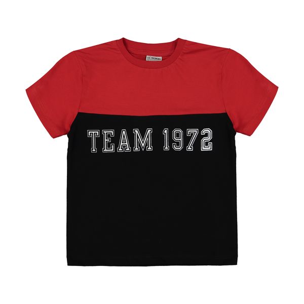 تی شرت پسرانه ال سی وایکیکی مدل 0SL961Z4-HJY-RED
