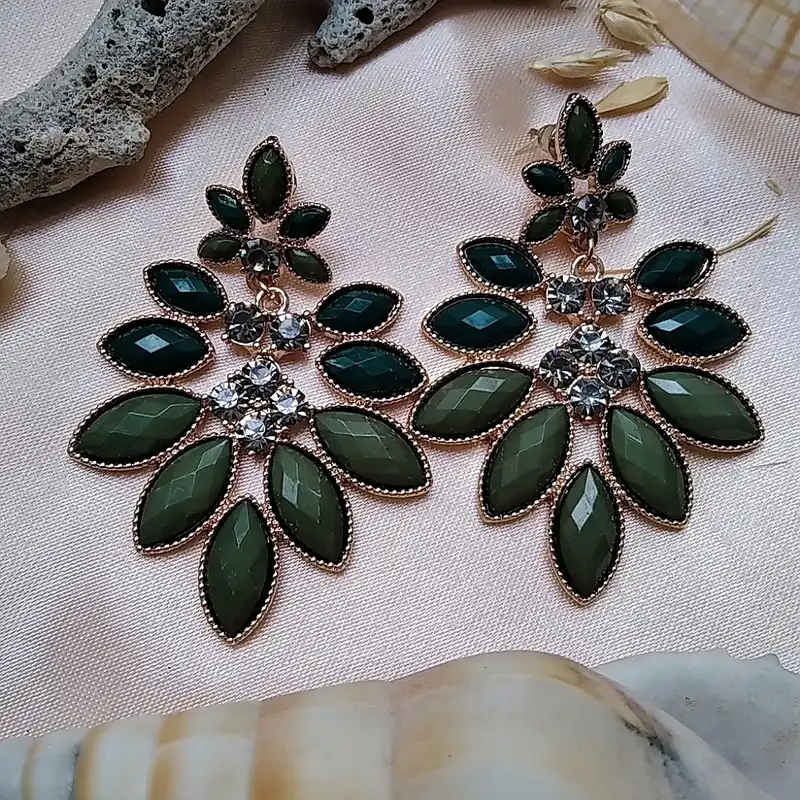 گوشواره زنانه اکسسورایز مدل برگ کد H80