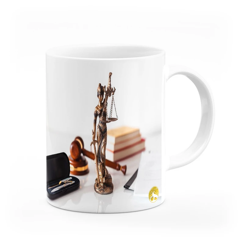 ماگ هومرو طرح حقوق و قضاوت و وکالت مدل MG8808