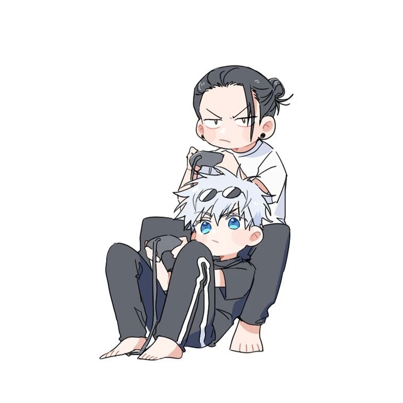 استیکر لپ تاپ و موبایل مدل انیمه طرح جوجوتسو کایسن سوگورو گتو jujutsu kaisen suguru geto کد 730