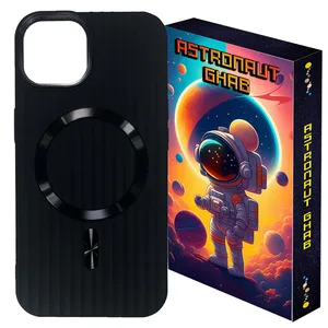 کاور استرونات قاب مدل مگ سیف طرح شیاردار مناسب برای گوشی موبایل اپل iPhone 11