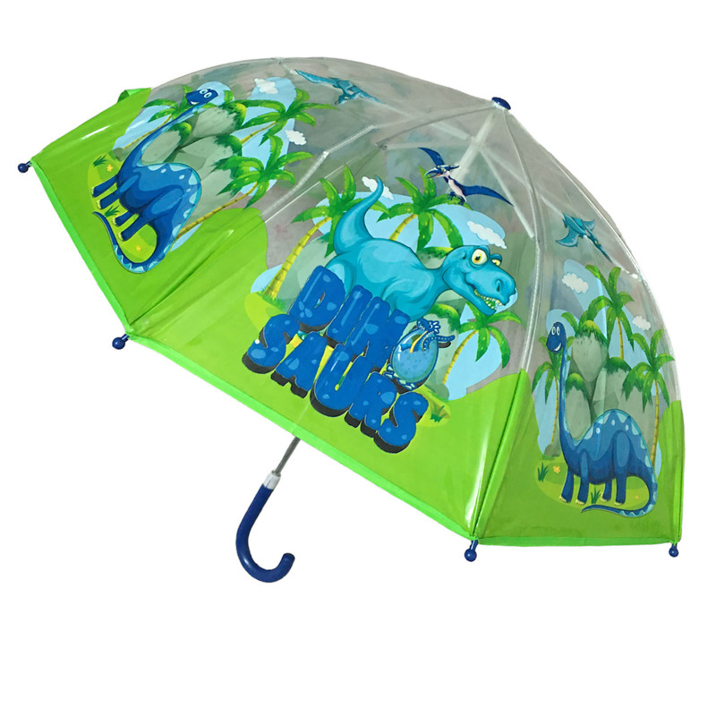 چتر بچگانه مدل شیشه ای طرح دایناسور کد A D 33