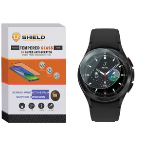 محافظ صفحه نمایش شیشه ای آلتیمیت شیلد مدل SH-UL مناسب برای ساعت هوشمند سامسونگ Galaxy Watch 4 Classic 46mm