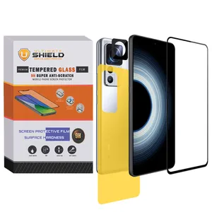 محافظ لنز دوربین آلتیمت شیلد مدل SH-FT مناسب برای گوشی موبایل شیائومی Mi 12T Pro 5G به همراه محافظ صفحه نمایش و محافظ پشت گوشی