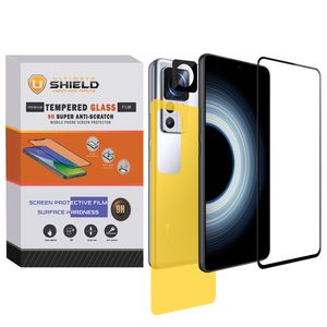 محافظ لنز دوربین آلتیمت شیلد مدل SH-FT مناسب برای گوشی موبایل شیائومی Mi 12T Pro 5G به همراه محافظ صفحه نمایش و محافظ پشت گوشی