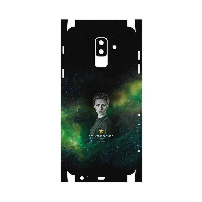 برچسب پوششی ماهوت مدل Scarlett Johansson-FullSkin مناسب برای گوشی موبایل سامسونگ Galaxy A6 Plus 2018