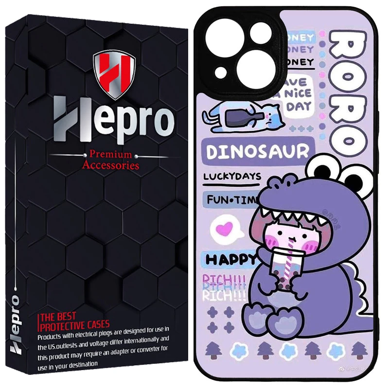 کاور هپرو طرح فانتزی مدل TPU مناسب برای گوشی موبایل اپل IPHONE 15