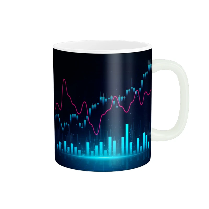 ماگ پادآفرین مدل ترید بورس بازارمالی تریدر کد p2921