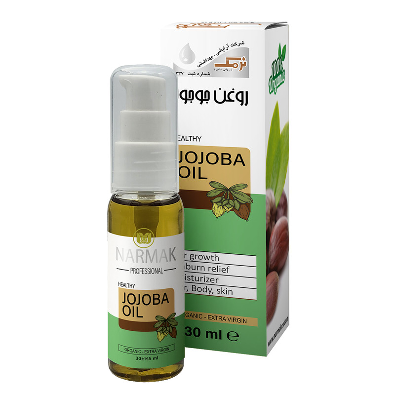 روغن بدن نرمک طلایی مدل جوجوبا حجم 30 میلی لیتر