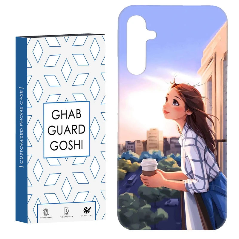 کاور قاب گارد گوشی طرح دخترانه کد Dimo-016 مناسب برای گوشی موبایل سامسونگ Galaxy A54